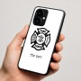כיסוי בעיצוב אישי עם השם שלך לדגם - Motorola moto X70 Air בעיצוב כבאי - תגית