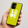 כיסוי בעיצוב אישי עם השם שלך לדגם - Motorola moto X70 Air בעיצוב אהבה