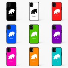 כיסוי בעיצוב אישי עם השם שלך לדגם - Nothing Phone (1) בעיצוב קרנף