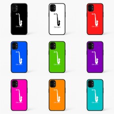 כיסוי בעיצוב אישי עם השם שלך לדגם - Nothing Phone (1) בעיצוב סקסופון