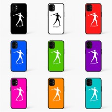 כיסוי בעיצוב אישי עם השם שלך לדגם - Nothing Phone (1) בעיצוב זורק כידון