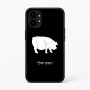 כיסוי בעיצוב אישי עם השם שלך לדגם - Nothing Phone (1) בעיצוב חזיר
