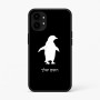 כיסוי בעיצוב אישי עם השם שלך לדגם - Nothing Phone (1) בעיצוב פינגווין