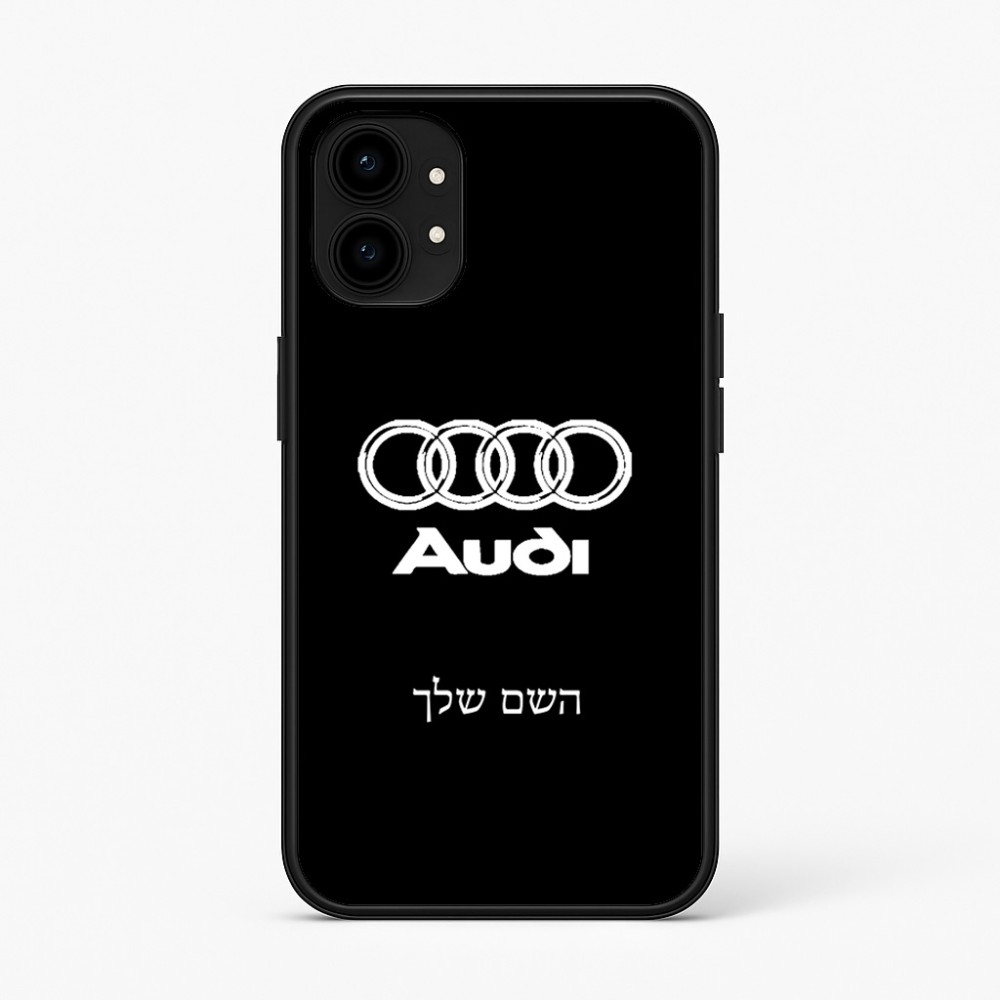 כיסוי בעיצוב אישי עם השם שלך לדגם - Nothing Phone (1) בעיצוב אאודי