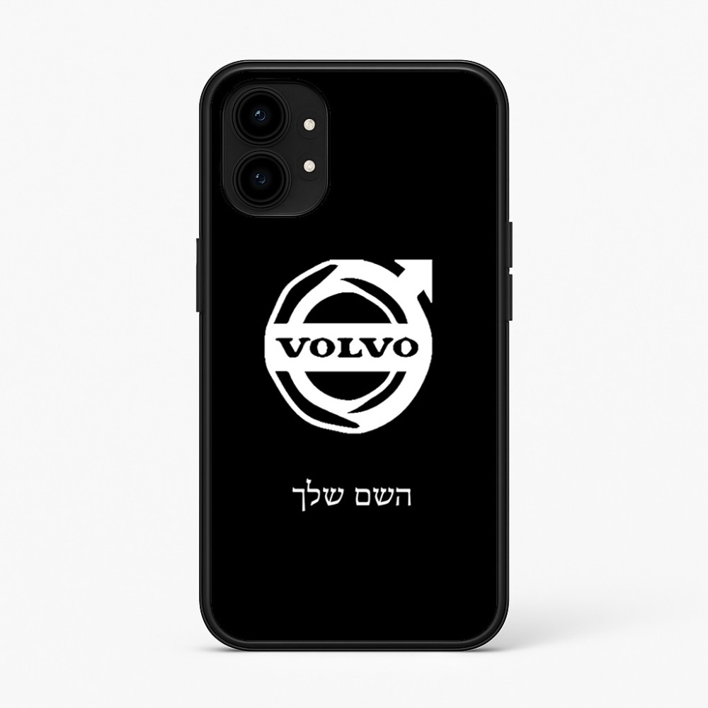 כיסוי בעיצוב אישי עם השם שלך לדגם - Nothing Phone (1) בעיצוב וולוו