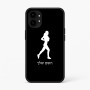 כיסוי בעיצוב אישי עם השם שלך לדגם - Nothing Phone (1) בעיצוב רץ רץ אישה