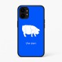 כיסוי בעיצוב אישי עם השם שלך לדגם - Nothing Phone (1) בעיצוב חזיר