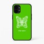 כיסוי בעיצוב אישי עם השם שלך לדגם - Nothing Phone (1) בעיצוב פרפר