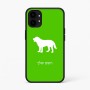 כיסוי בעיצוב אישי עם השם שלך לדגם - Nothing Phone (1) בעיצוב כלב