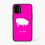 כיסוי בעיצוב אישי עם השם שלך לדגם - Nothing Phone (1) בעיצוב חזיר