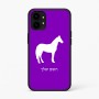 כיסוי בעיצוב אישי עם השם שלך לדגם - Nothing Phone (1) בעיצוב סוס