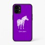 כיסוי בעיצוב אישי עם השם שלך לדגם - Nothing Phone (1) בעיצוב זברה