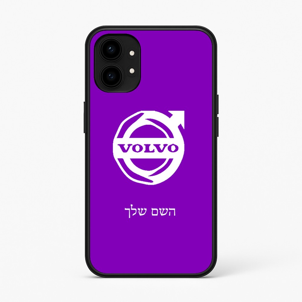 כיסוי בעיצוב אישי עם השם שלך לדגם - Nothing Phone (1) בעיצוב וולוו