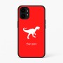 כיסוי בעיצוב אישי עם השם שלך לדגם - Nothing Phone (1) בעיצוב דינוזאור