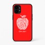 כיסוי בעיצוב אישי עם השם שלך לדגם - Nothing Phone (1) בעיצוב הדפס תפוח