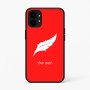 כיסוי בעיצוב אישי עם השם שלך לדגם - Nothing Phone (1) בעיצוב נוצת נוצה