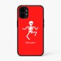 כיסוי בעיצוב אישי עם השם שלך לדגם - Nothing Phone (1) בעיצוב סקלטון