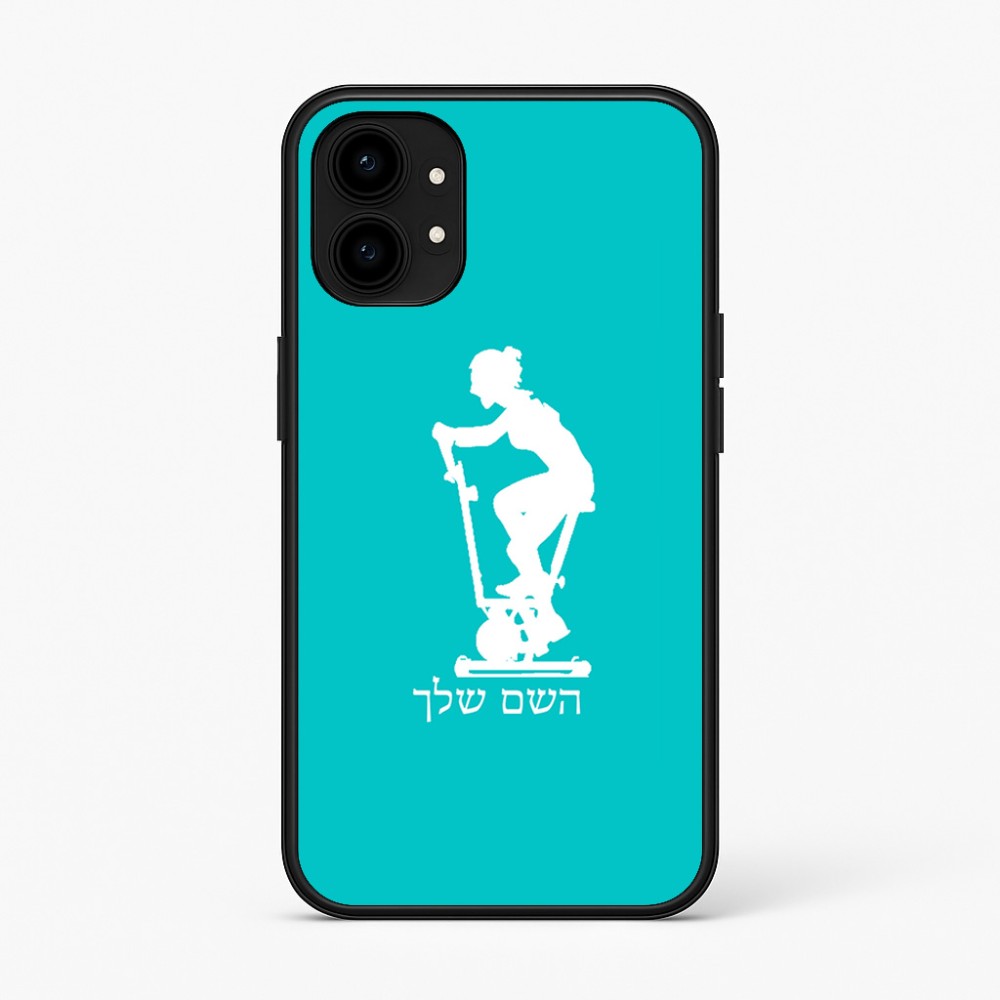 כיסוי בעיצוב אישי עם השם שלך לדגם - Nothing Phone (1) בעיצוב אימון ספינינג - אישה