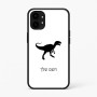 כיסוי בעיצוב אישי עם השם שלך לדגם - Nothing Phone (1) בעיצוב דינוזאור