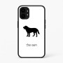 כיסוי בעיצוב אישי עם השם שלך לדגם - Nothing Phone (1) בעיצוב כלב