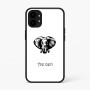 כיסוי בעיצוב אישי עם השם שלך לדגם - Nothing Phone (1) בעיצוב ראש פיל