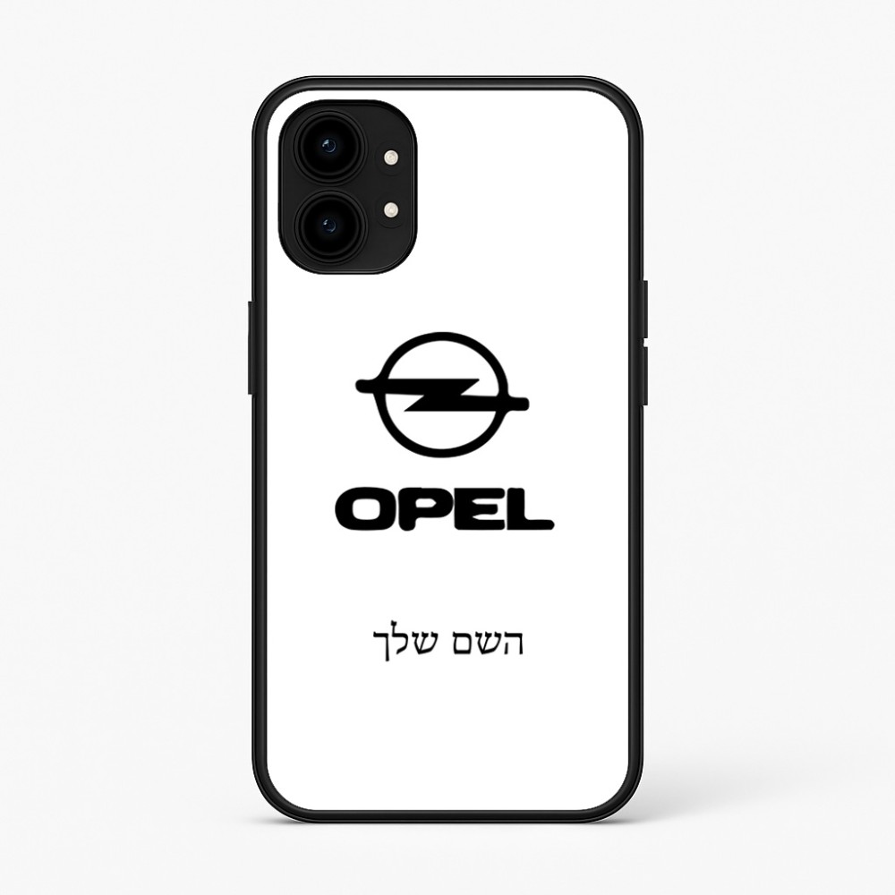 כיסוי בעיצוב אישי עם השם שלך לדגם - Nothing Phone (1) בעיצוב אופל