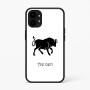 כיסוי בעיצוב אישי עם השם שלך לדגם - Nothing Phone (1) בעיצוב מזלות - שור