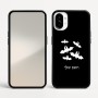 כיסוי בעיצוב אישי עם השם שלך לדגם - Nothing Phone (1) בעיצוב עטלפים