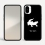 כיסוי בעיצוב אישי עם השם שלך לדגם - Nothing Phone (1) בעיצוב תנין