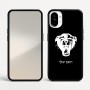 כיסוי בעיצוב אישי עם השם שלך לדגם - Nothing Phone (1) בעיצוב פני פנטרה