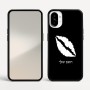 כיסוי בעיצוב אישי עם השם שלך לדגם - Nothing Phone (1) בעיצוב שפתיים - נשיקה
