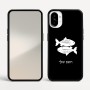 כיסוי בעיצוב אישי עם השם שלך לדגם - Nothing Phone (1) בעיצוב מזלות - דגים