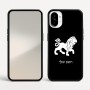 כיסוי בעיצוב אישי עם השם שלך לדגם - Nothing Phone (1) בעיצוב מזלות - אריה