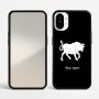 כיסוי בעיצוב אישי עם השם שלך לדגם - Nothing Phone (1) בעיצוב מזלות - שור