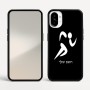 כיסוי בעיצוב אישי עם השם שלך לדגם - Nothing Phone (1) בעיצוב רצים אולימפיים