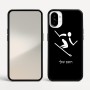 כיסוי בעיצוב אישי עם השם שלך לדגם - Nothing Phone (1) בעיצוב סקי אולימפי