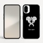 כיסוי בעיצוב אישי עם השם שלך לדגם - Nothing Phone (1) בעיצוב פרחי קרן