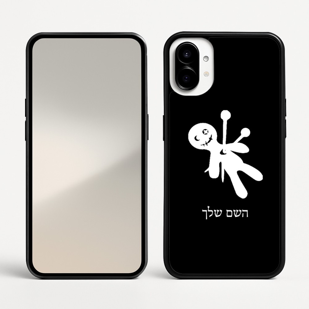 כיסוי בעיצוב אישי עם השם שלך לדגם - Nothing Phone (1) בעיצוב וודו