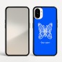 כיסוי בעיצוב אישי עם השם שלך לדגם - Nothing Phone (1) בעיצוב פרפר