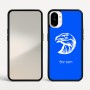 כיסוי בעיצוב אישי עם השם שלך לדגם - Nothing Phone (1) בעיצוב ראש נשר