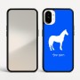 כיסוי בעיצוב אישי עם השם שלך לדגם - Nothing Phone (1) בעיצוב סוס