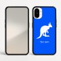 כיסוי בעיצוב אישי עם השם שלך לדגם - Nothing Phone (1) בעיצוב קנגורו