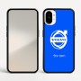 כיסוי בעיצוב אישי עם השם שלך לדגם - Nothing Phone (1) בעיצוב וולוו