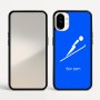 כיסוי בעיצוב אישי עם השם שלך לדגם - Nothing Phone (1) בעיצוב קפיצת סקי אולימפית