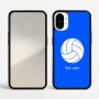 כיסוי בעיצוב אישי עם השם שלך לדגם - Nothing Phone (1) בעיצוב כדור כדורעף