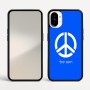 כיסוי בעיצוב אישי עם השם שלך לדגם - Nothing Phone (1) בעיצוב סמל השלום