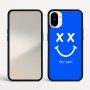 כיסוי בעיצוב אישי עם השם שלך לדגם - Nothing Phone (1) בעיצוב סמיילי