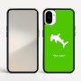 כיסוי בעיצוב אישי עם השם שלך לדגם - Nothing Phone (1) בעיצוב כריש ראש פטיש
