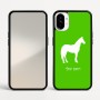כיסוי בעיצוב אישי עם השם שלך לדגם - Nothing Phone (1) בעיצוב סוס