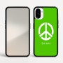 כיסוי בעיצוב אישי עם השם שלך לדגם - Nothing Phone (1) בעיצוב סמל השלום
